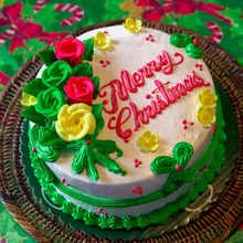 Load image into Gallery viewer, Christmas Bouquet Cake