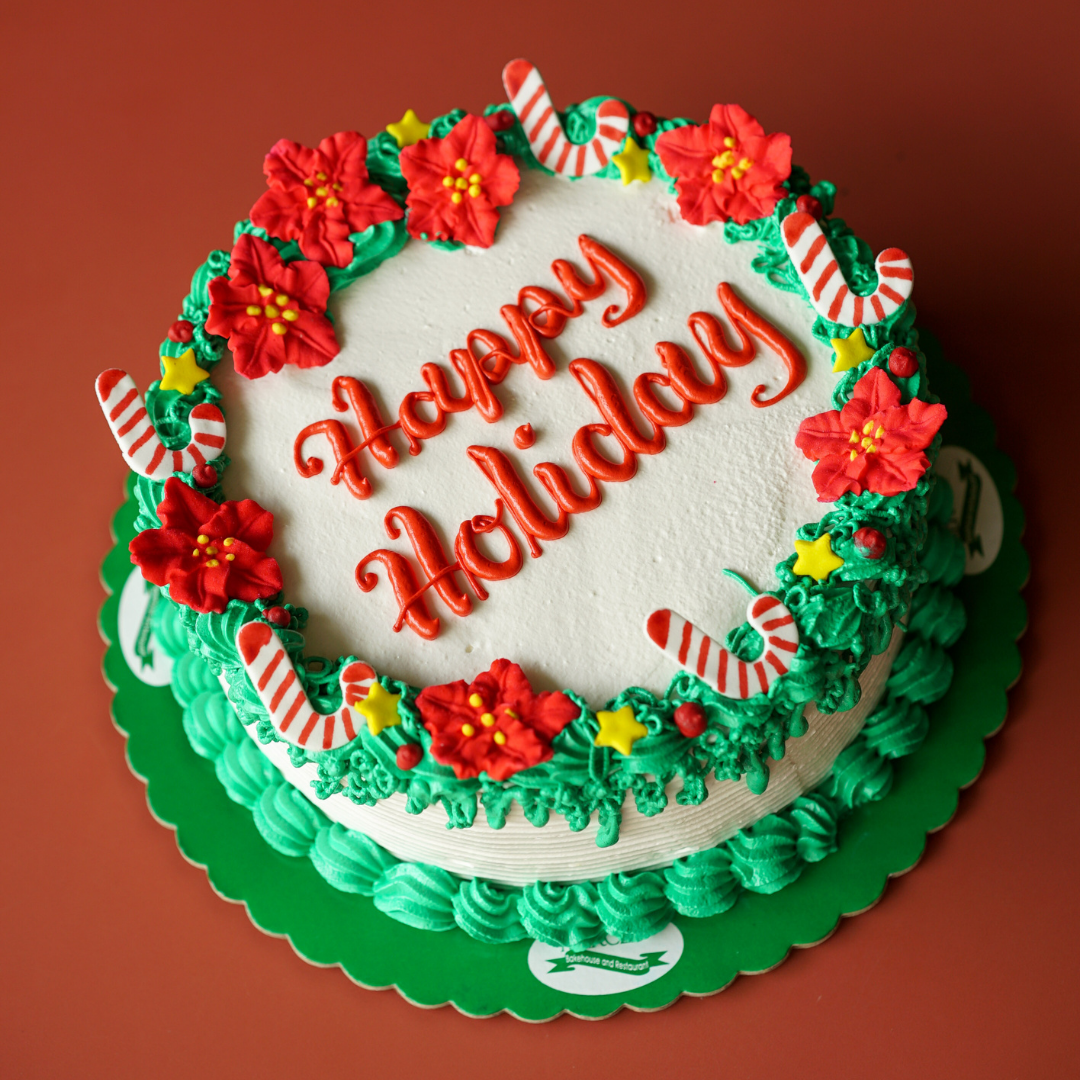 Candy Cane Cake Merced Bakehouse