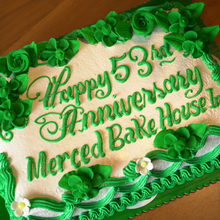 Load image into Gallery viewer, Merced at 53 - Anniversary Cake
