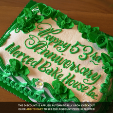 Load image into Gallery viewer, Merced at 53 - Anniversary Cake
