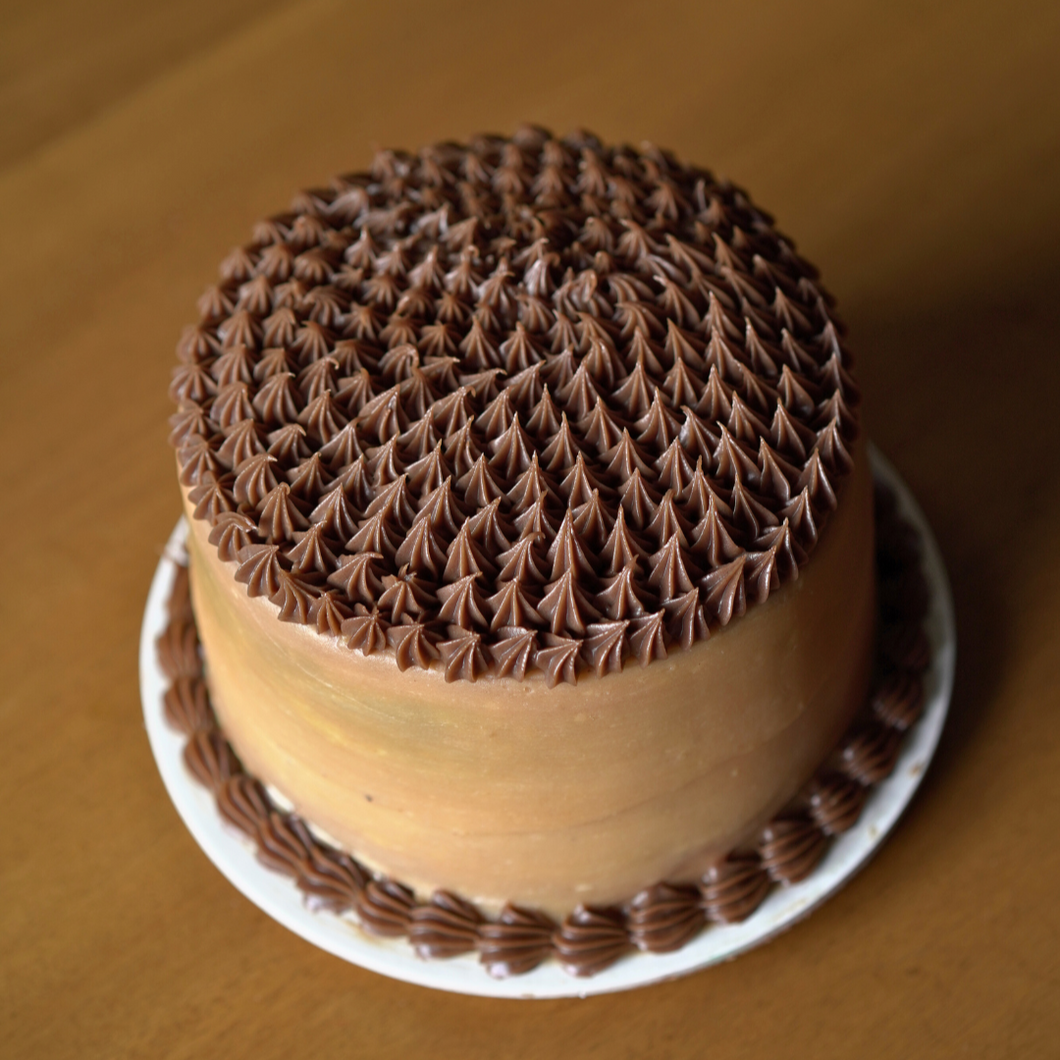 Devil's Food Cake - Caramel