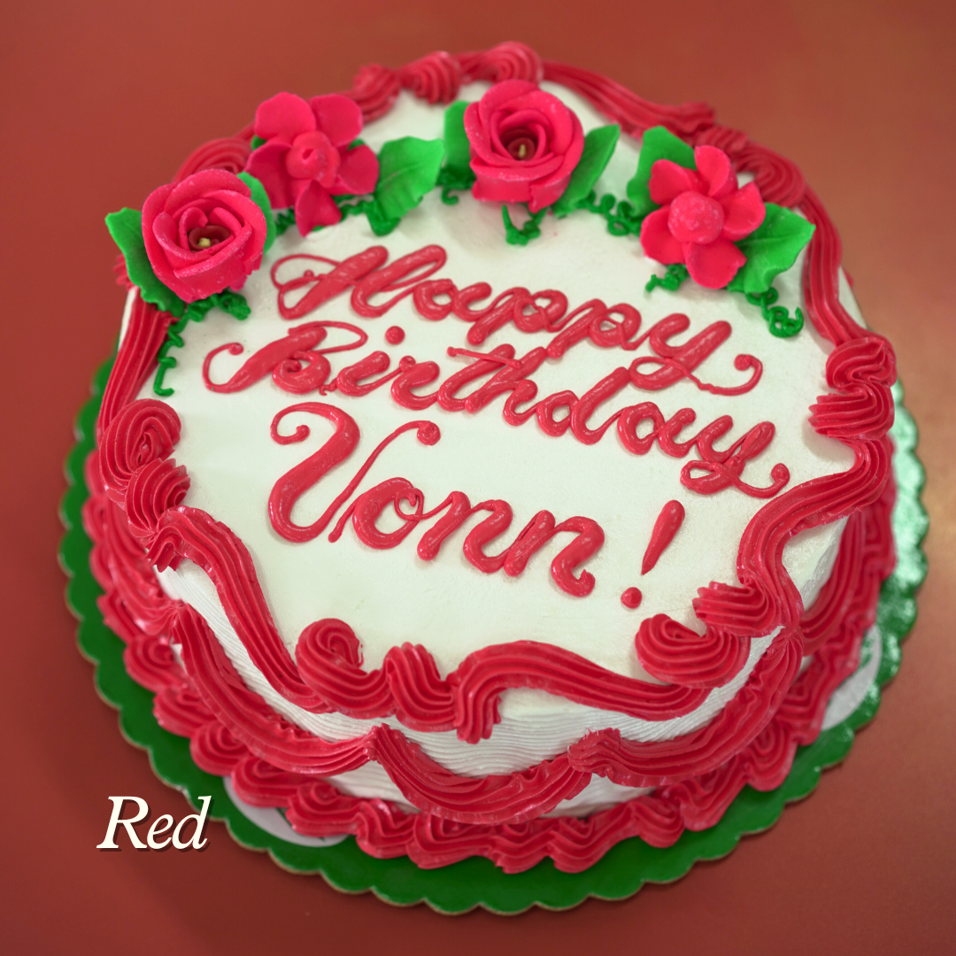 Dedication Chiffon Cake