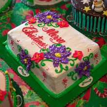 Load image into Gallery viewer, Poinsettia Cake
