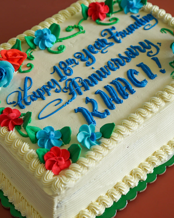 Dedication Butter Cake – Merced Bakehouse