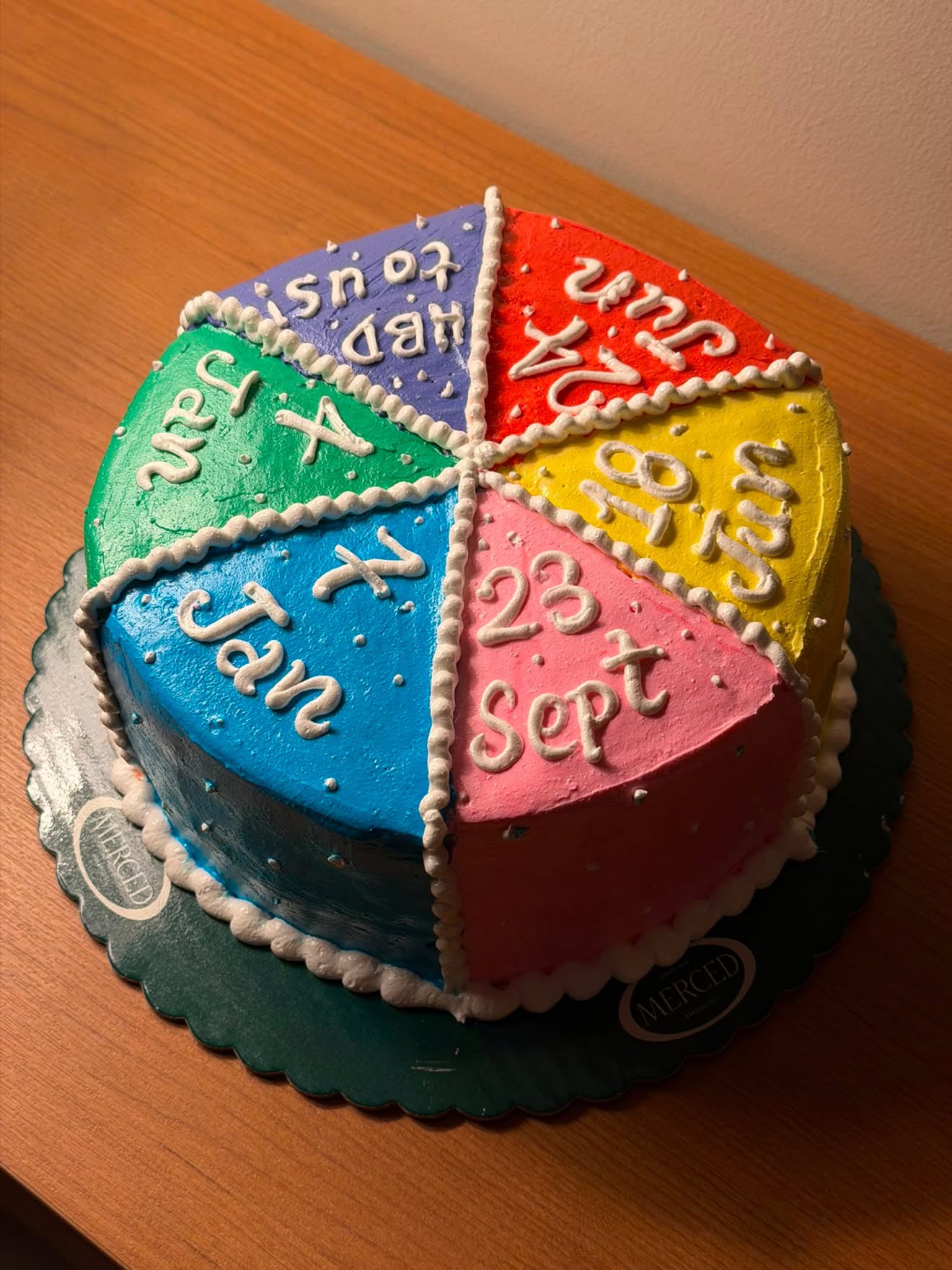Calendar Cake