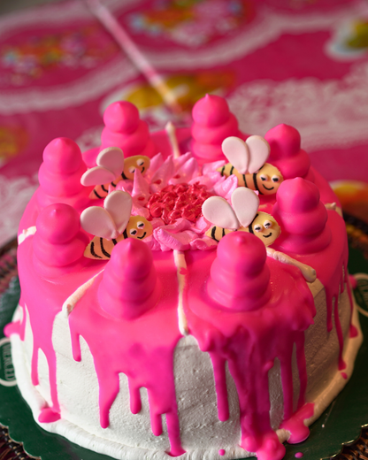 Berry Beehive Cake