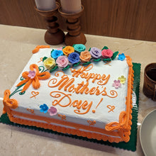 Load image into Gallery viewer, Mother&#39;s Day -  Rainbow Bouquet Chiffon Cake
