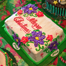 Load image into Gallery viewer, Poinsettia Cake
