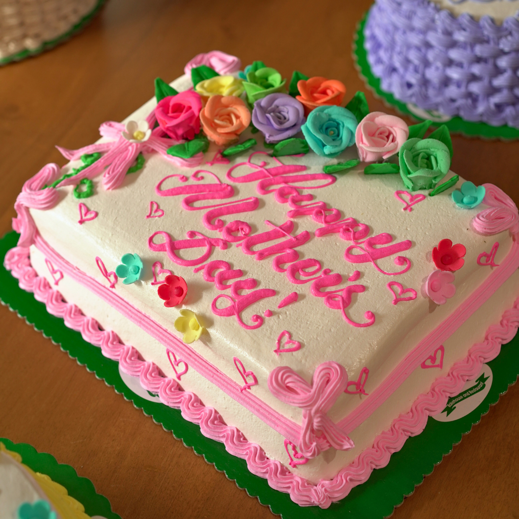 Rainbow Bouquet Cake