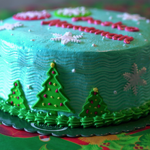 Load image into Gallery viewer, Snowflake Cake
