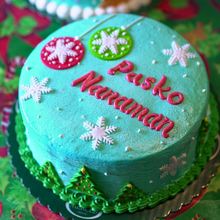 Load image into Gallery viewer, Snowflake Cake
