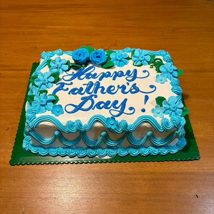 Father's Day Dedication Chiffon