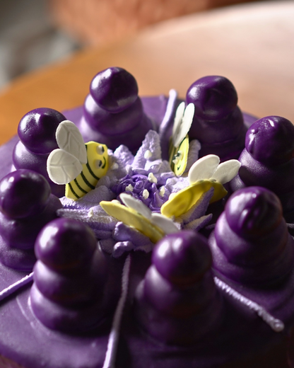 Ube Beehive Cake
